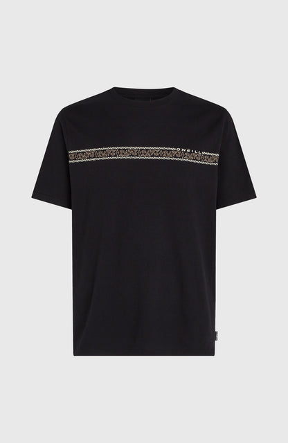 Men Ikat Stripe T-Shirt