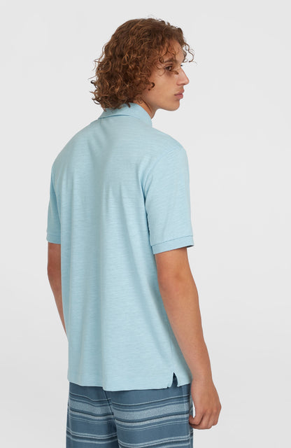 Men Slub Small Logo Polo