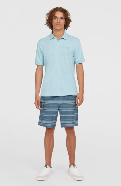 Men Slub Small Logo Polo