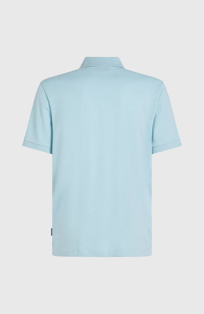 Men Slub Small Logo Polo