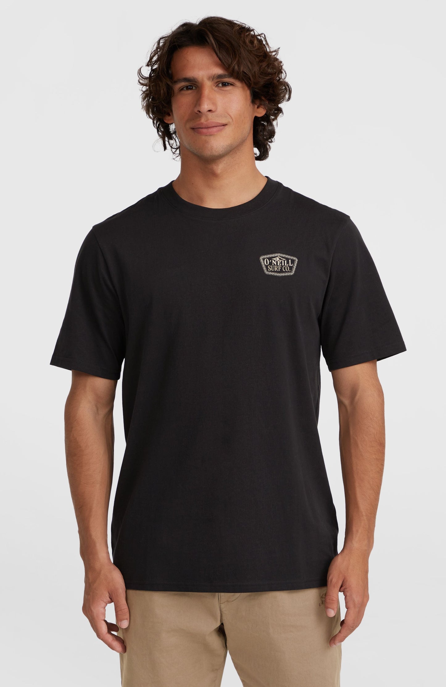Men Small Chest Print T-Shirt