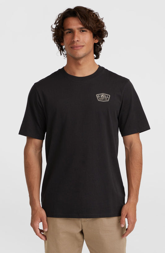 Men Small Chest Print T-Shirt