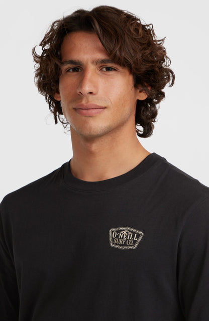 Men Small Chest Print T-Shirt