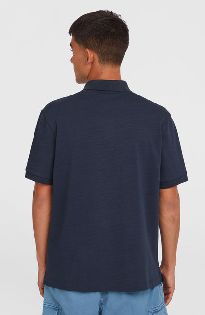 Men Slub Small Logo Polo