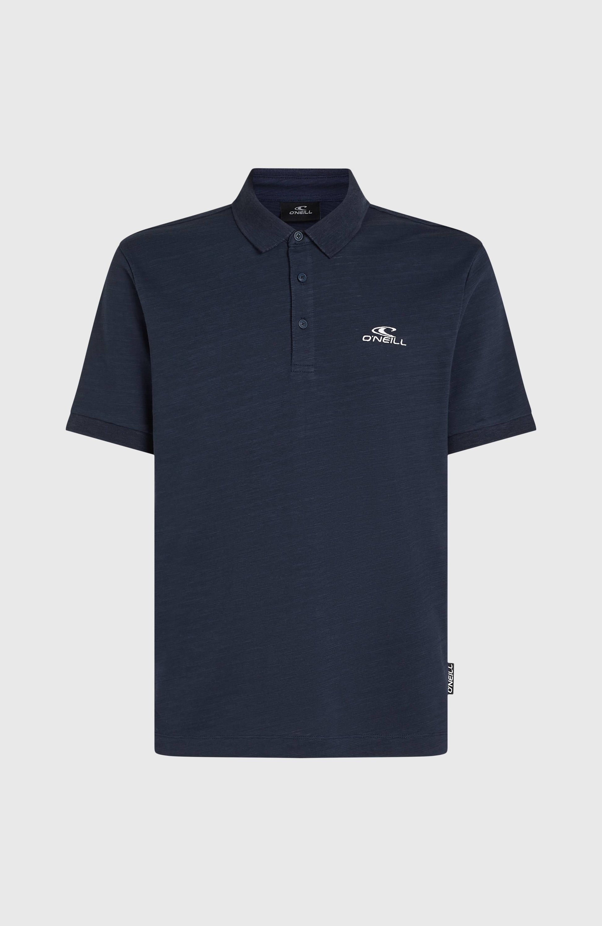 Men Slub Small Logo Polo