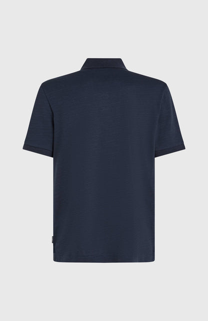 Men Slub Small Logo Polo