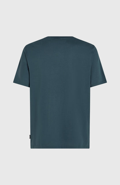 Men Small Chest Print T-Shirt