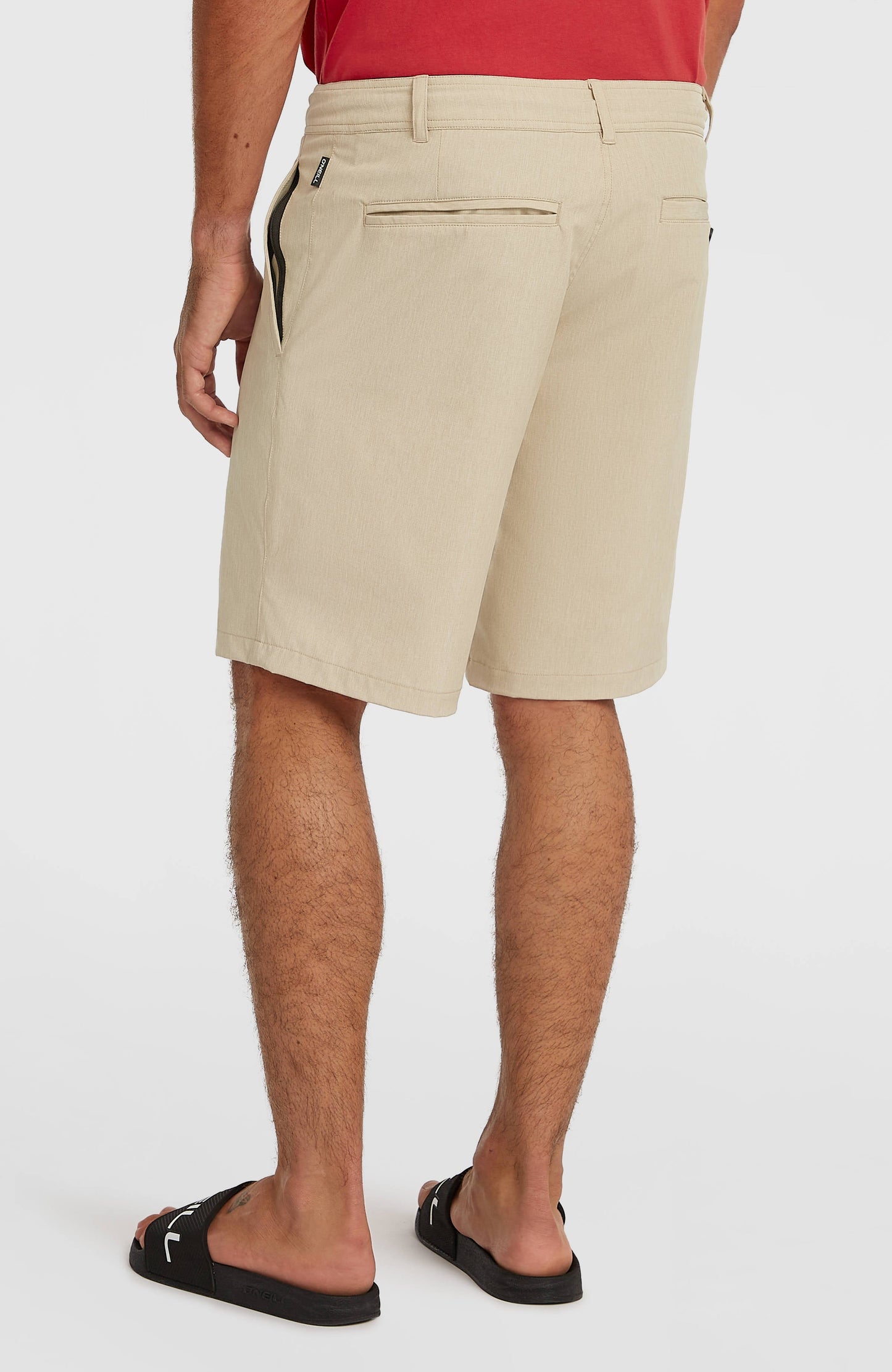 Men Hybrid 19" Melange Shorts