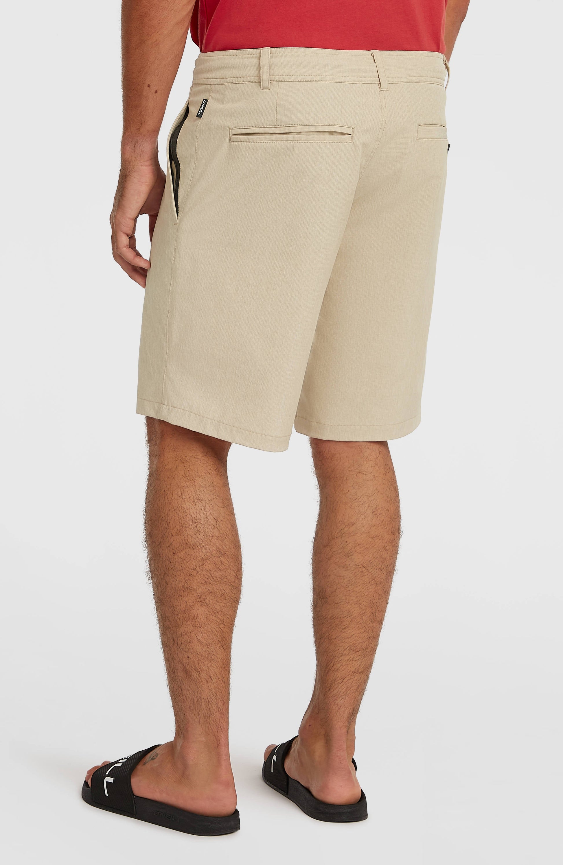Men Hybrid 19" Melange Shorts