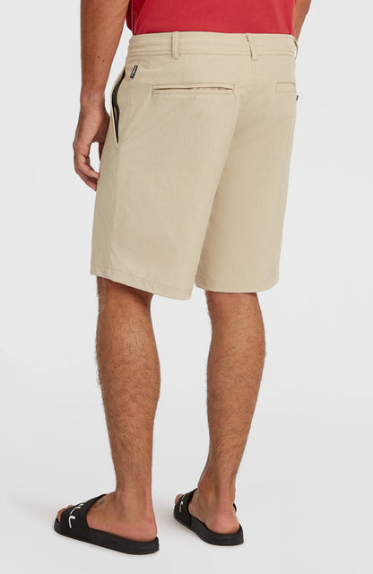 Men Hybrid 19" Melange Shorts