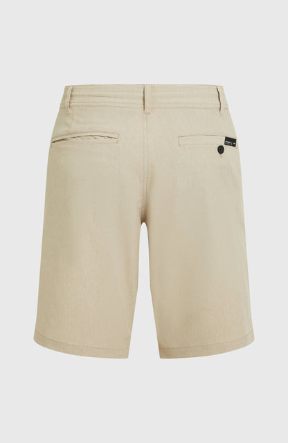 Men Hybrid 19" Melange Shorts