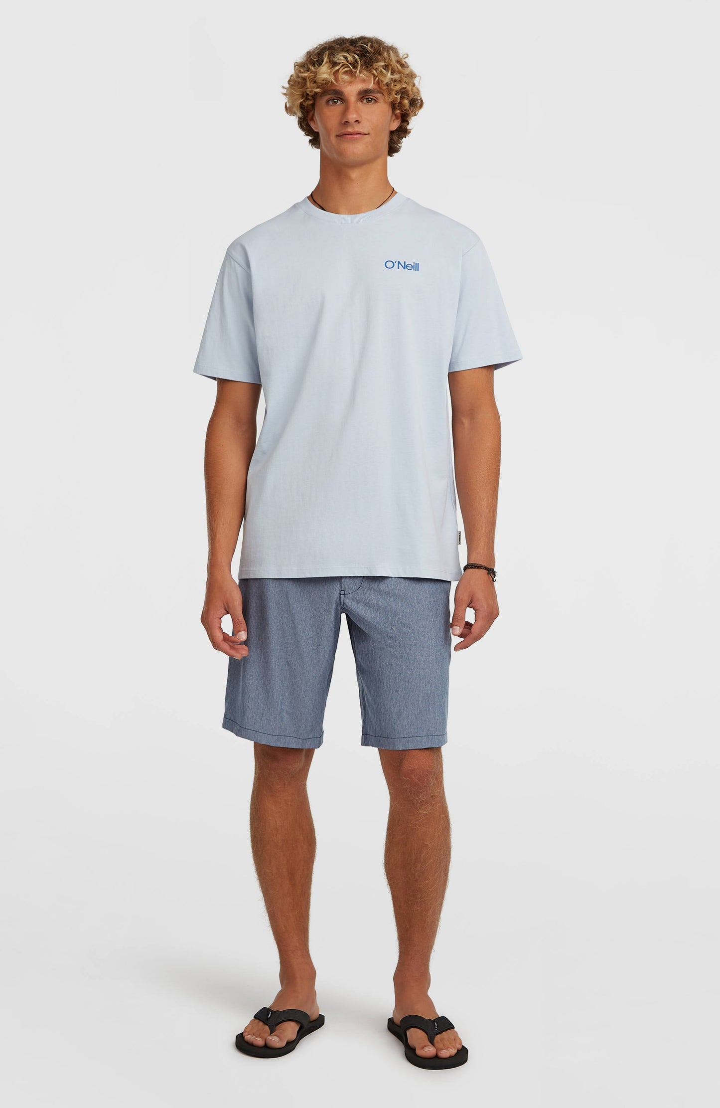 Men Hybrid 19" Melange Shorts