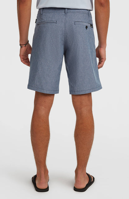 Men Hybrid 19" Melange Shorts
