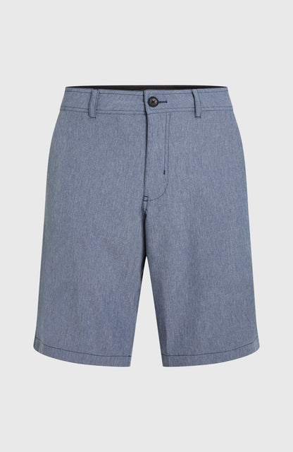 Men Hybrid 19" Melange Shorts
