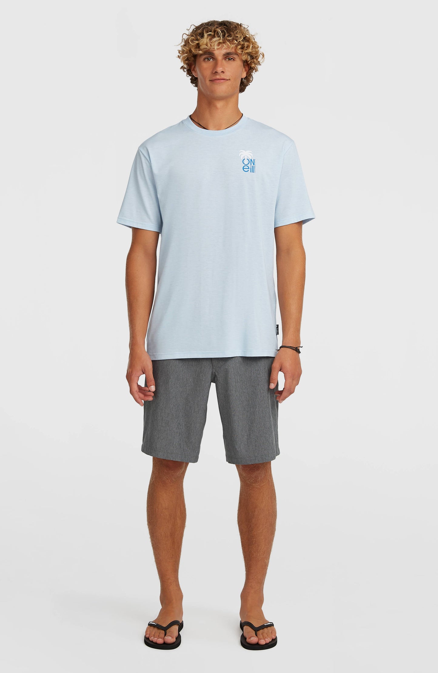 Men Hybrid 19" Melange Shorts