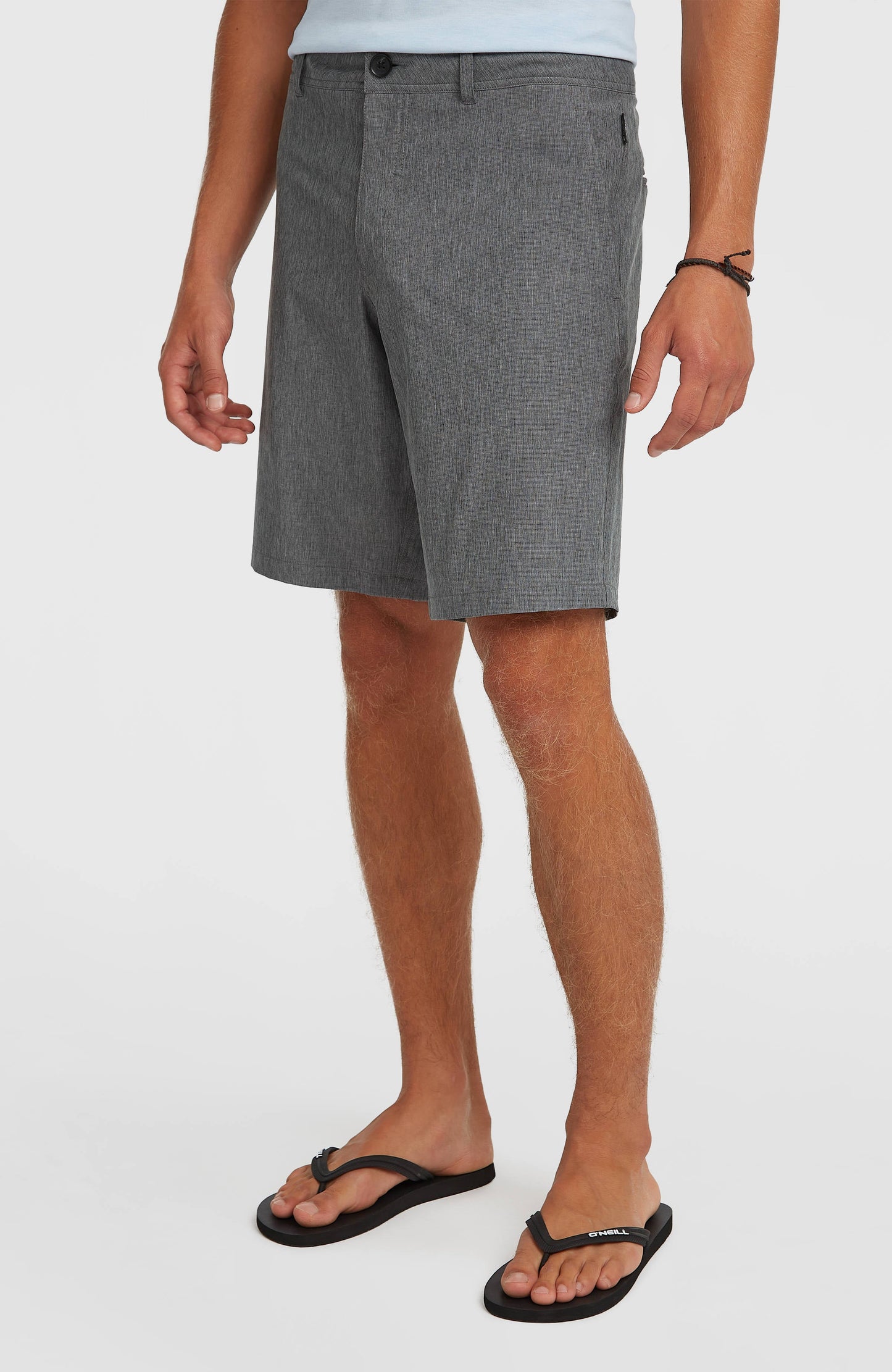 Men Hybrid 19" Melange Shorts
