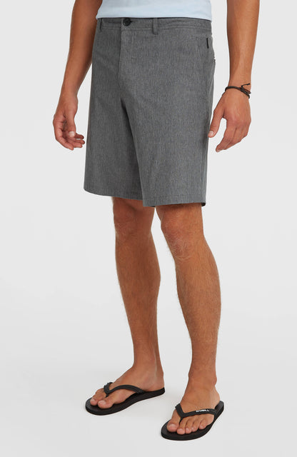 Men Hybrid 19" Melange Shorts