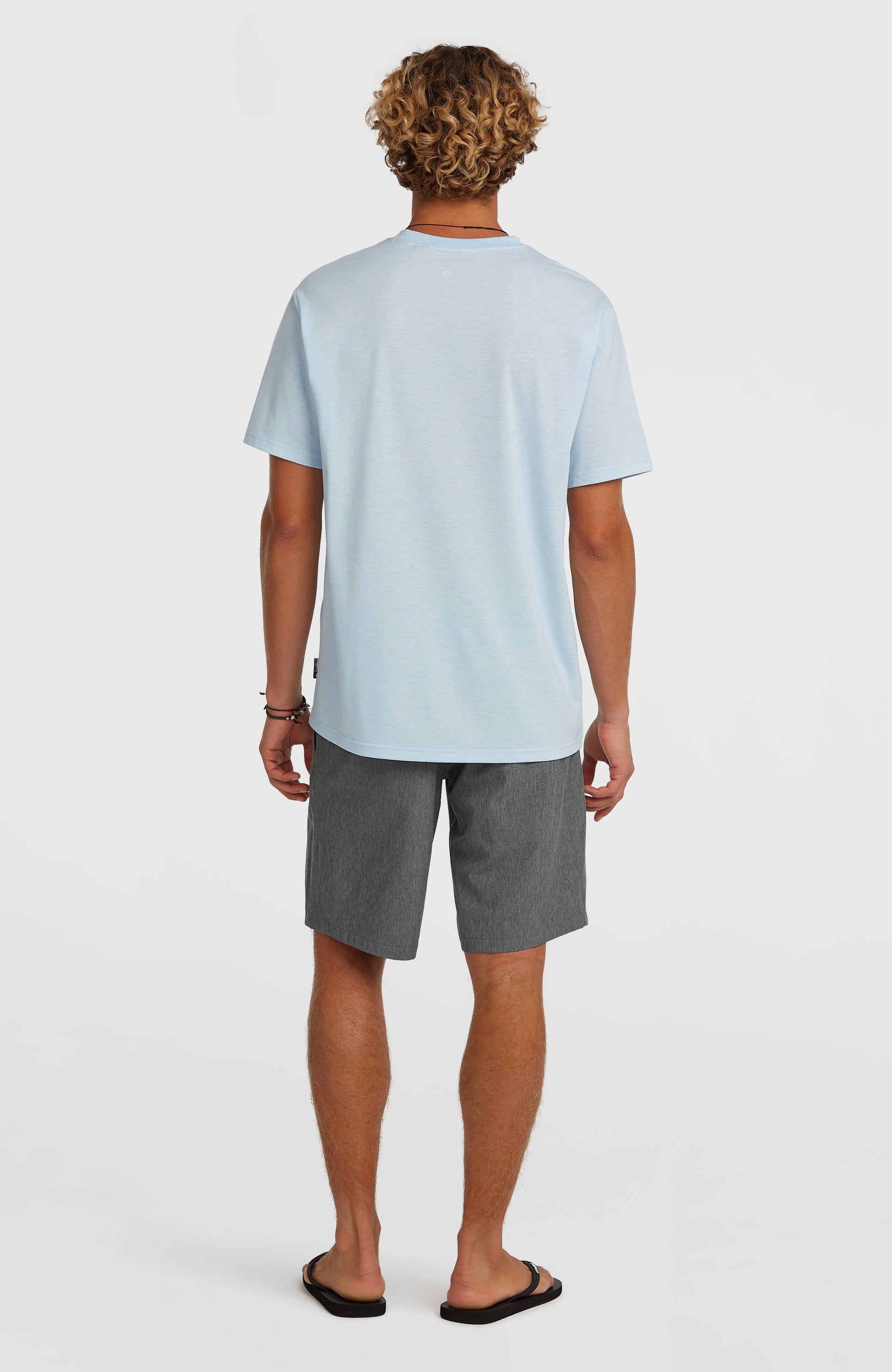 Men Hybrid 19" Melange Shorts