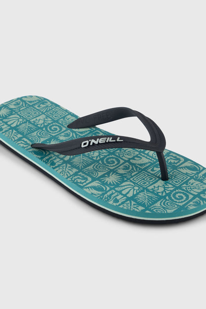 Men Profile Graphic Sandals