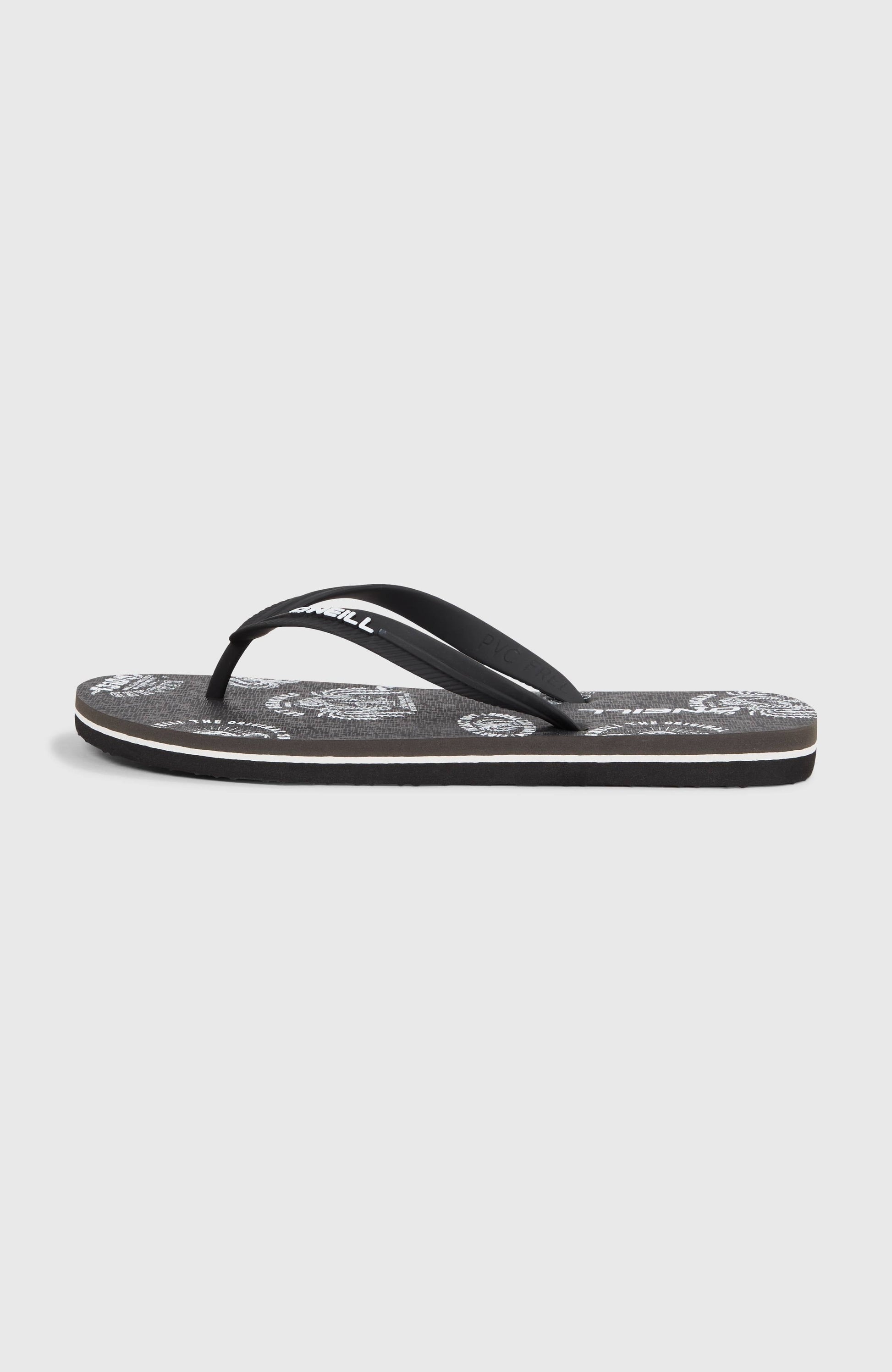 Men Profile Graphic Sandals