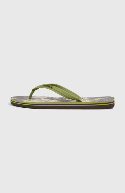 Men Profile Graphic Sandals