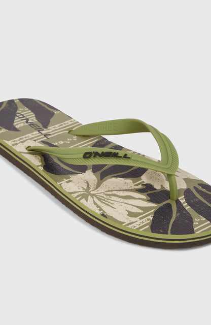 Men Profile Graphic Sandals