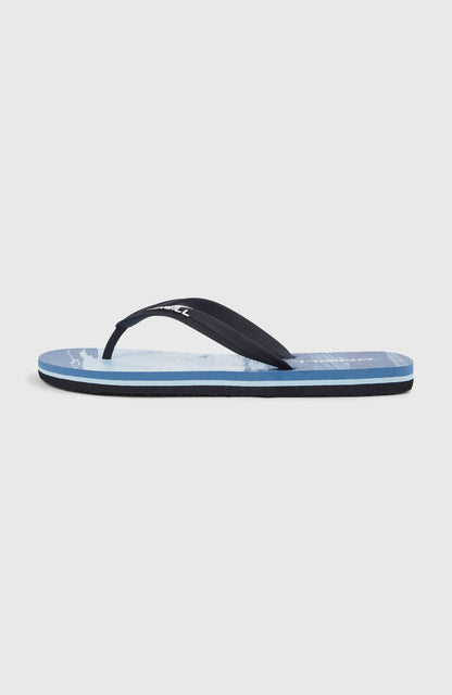 Men Profile Graphic Sandals