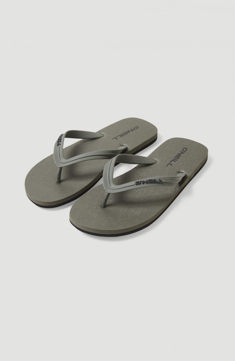 Men Profile Small Logo Sandals