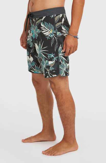 Men Hyperfreak Mysto Scallop 19'' Boardshorts