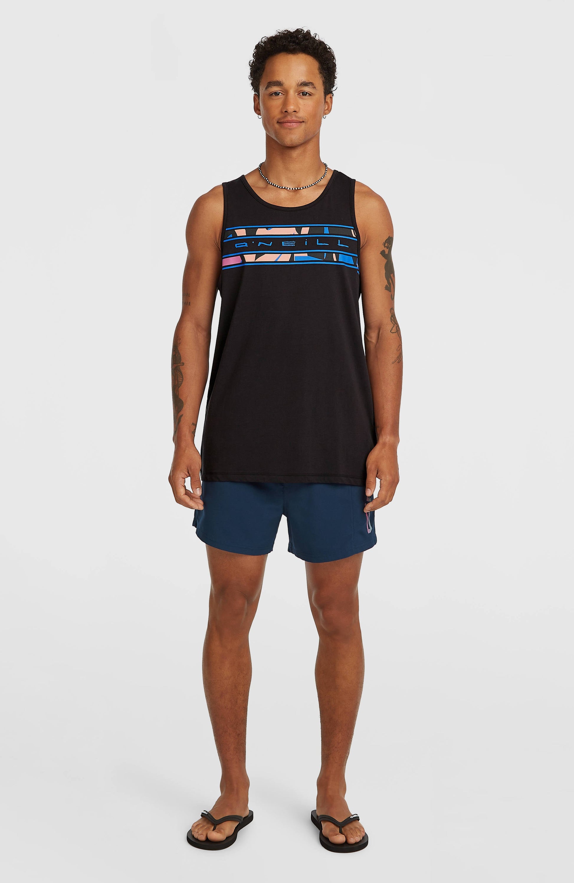 Men Retro 14'' Swimshorts