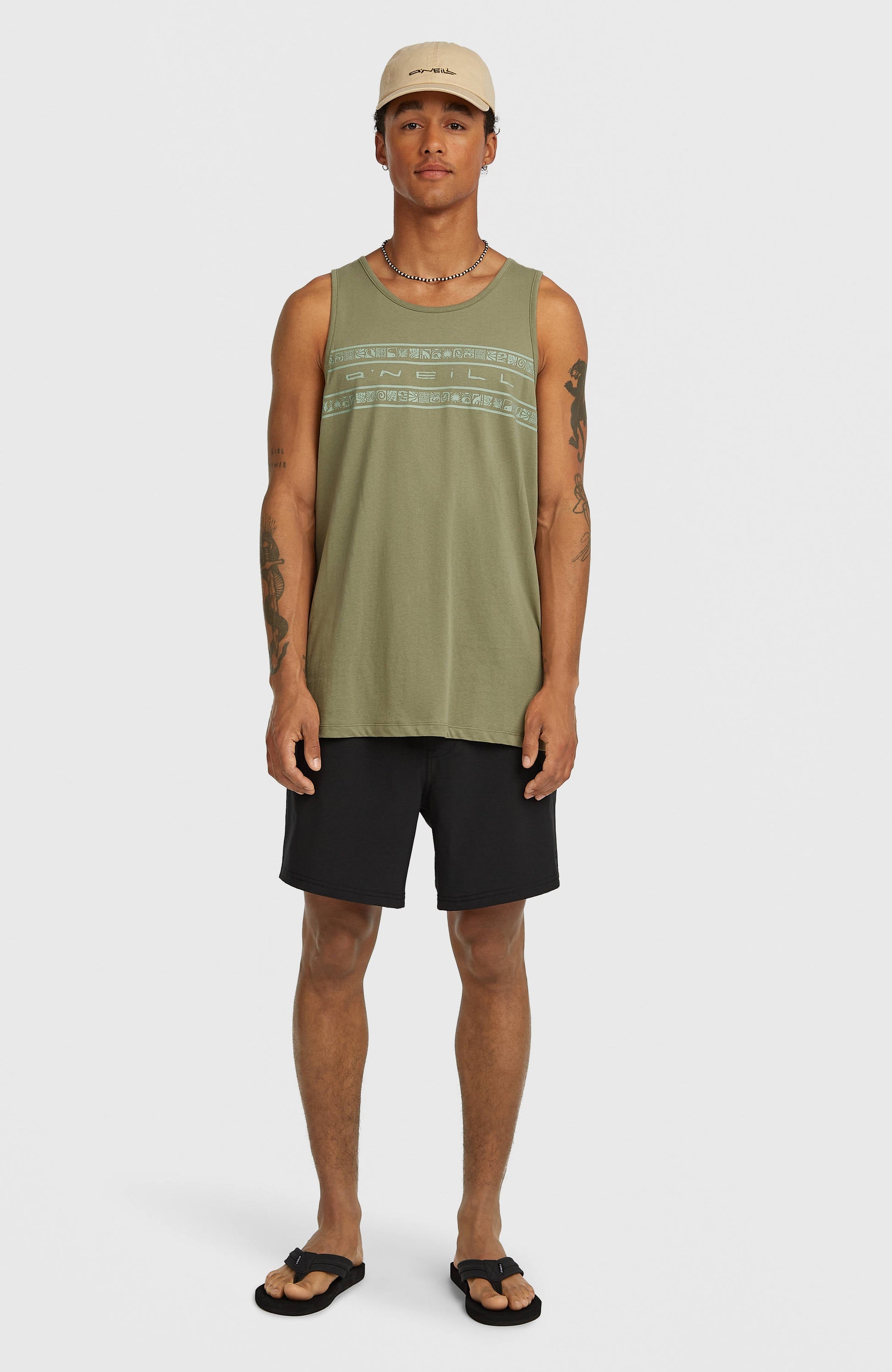 Men Pocket Print 16'' Swimshorts