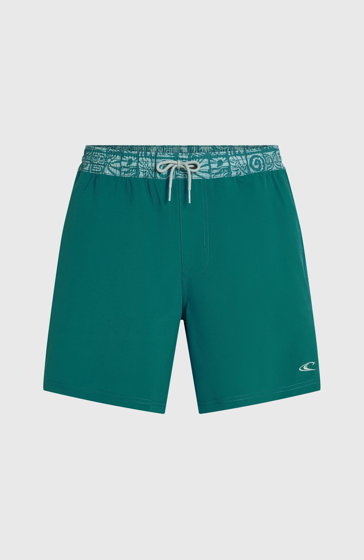 Men Pocket Print 16'' Swimshorts