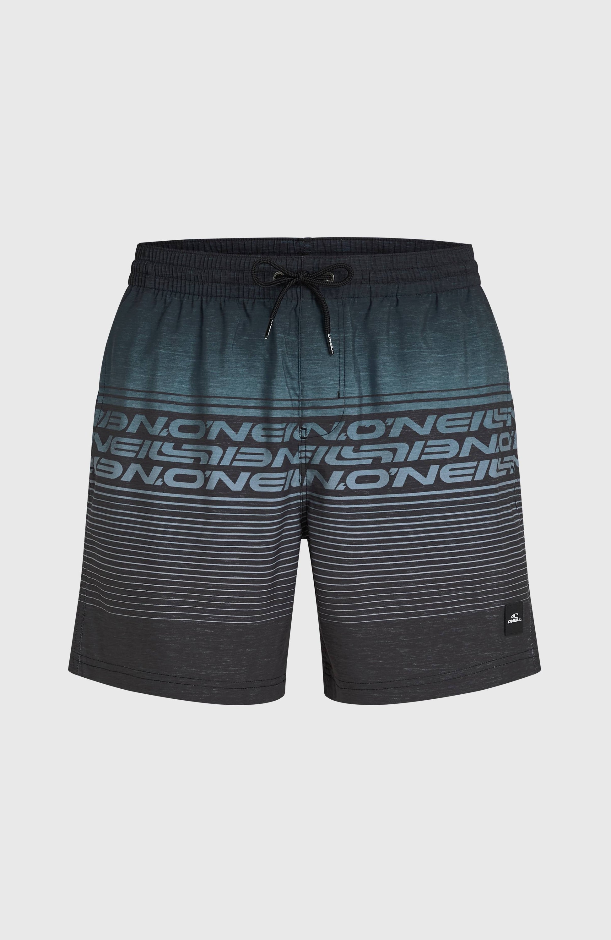 Men Logo Stripe 16'' Swimshorts