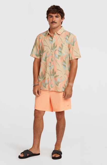 Men Pocket Print 16'' Swimshorts