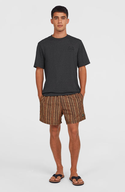 Men Cali Print 15'' Swim Shorts