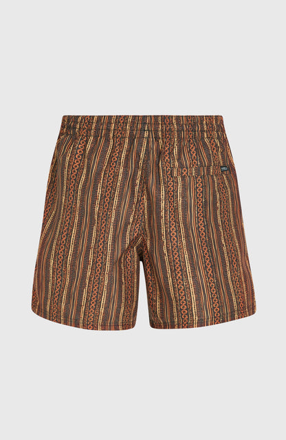Men Cali Print 15'' Swim Shorts