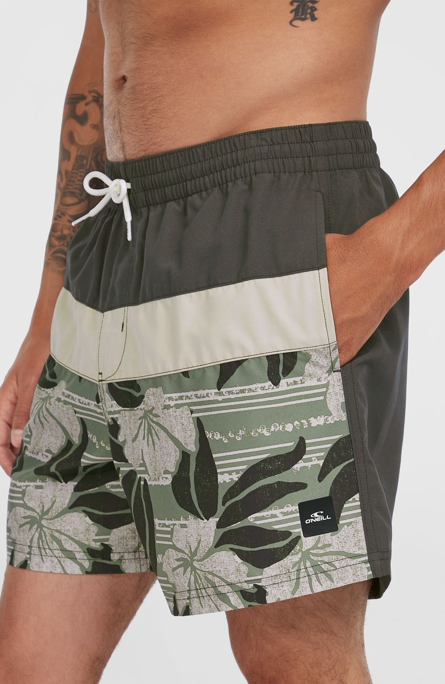 Men Cali Block 15'' Swim Shorts