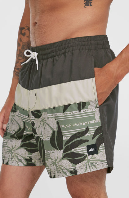 Men Cali Block 15'' Swim Shorts