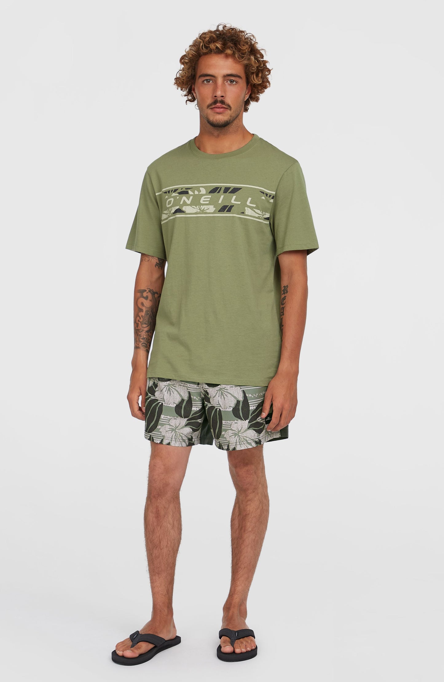 Men Cali Block 15'' Swim Shorts