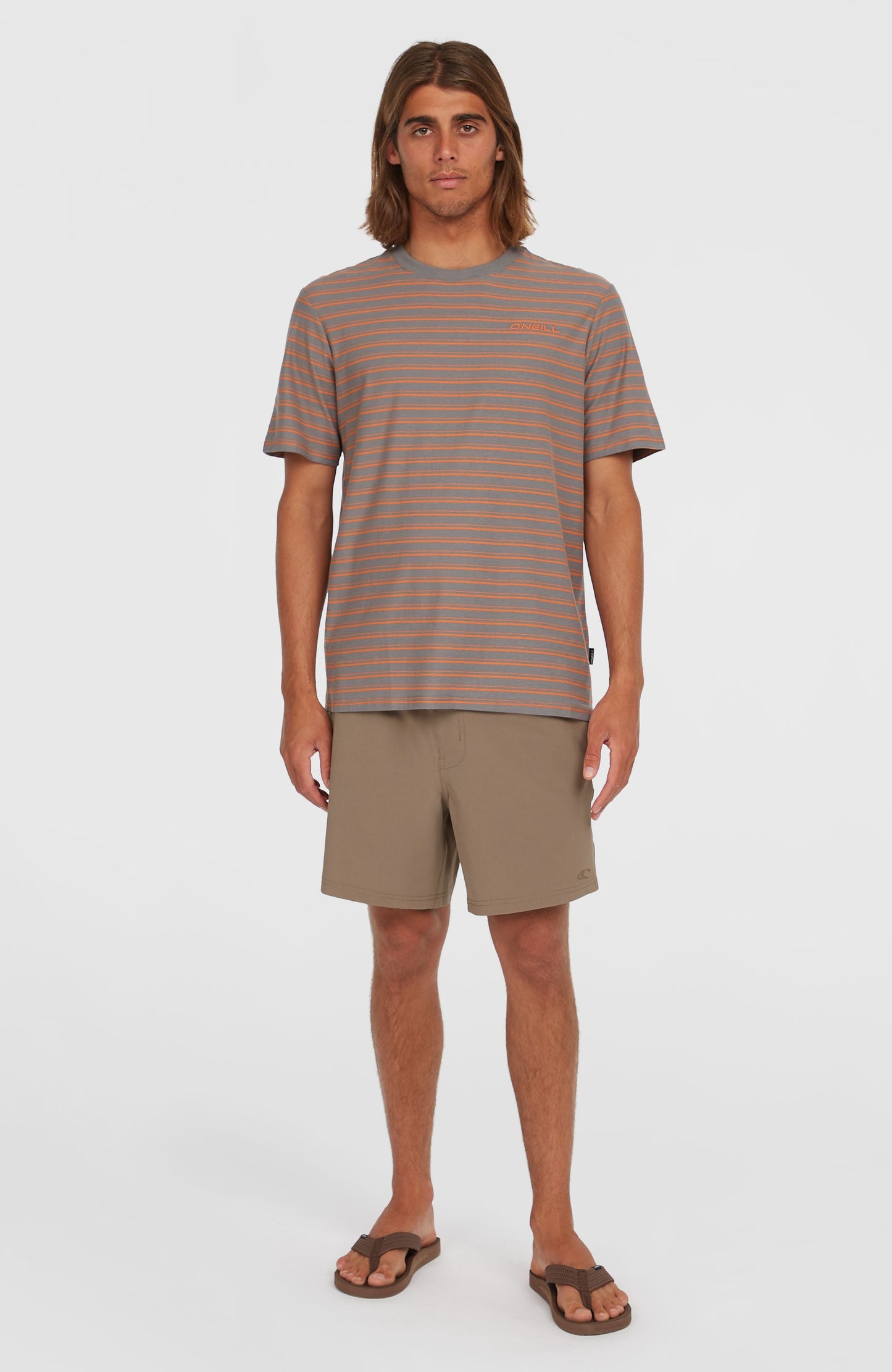 Men Pocket Print 16'' Swim Shorts