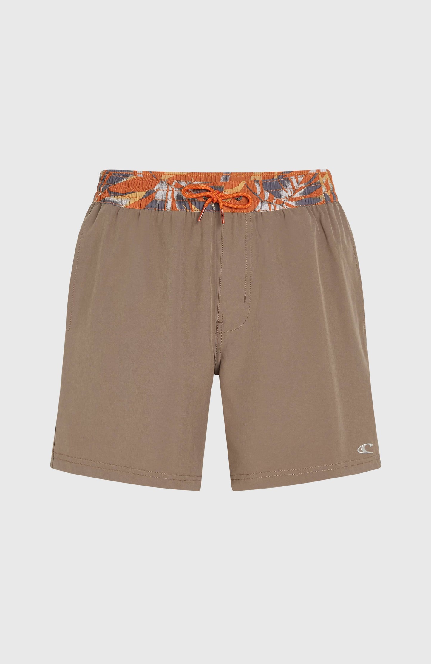 Men Pocket Print 16'' Swim Shorts