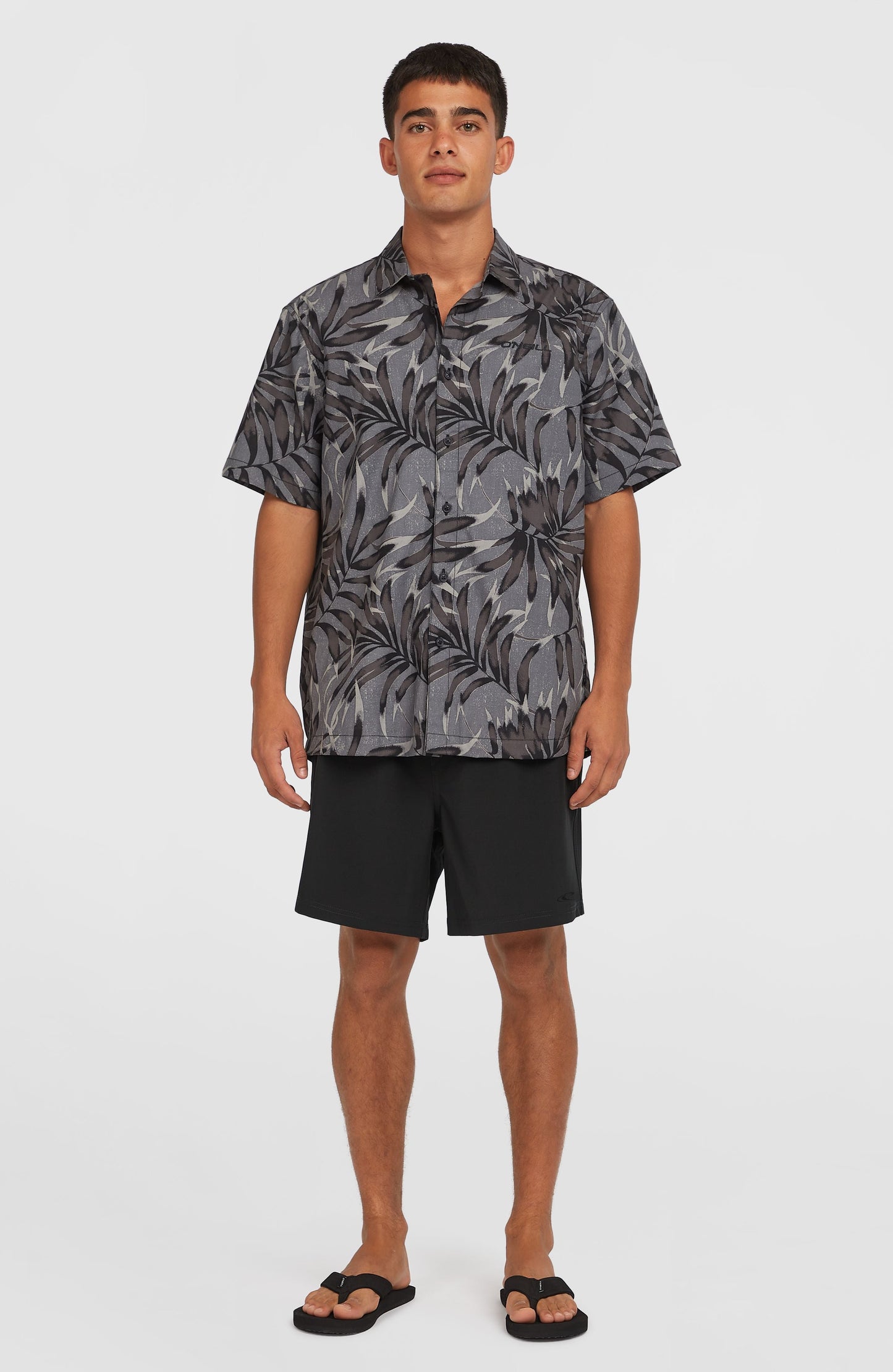 Men Pocket Print 16'' Swim Shorts