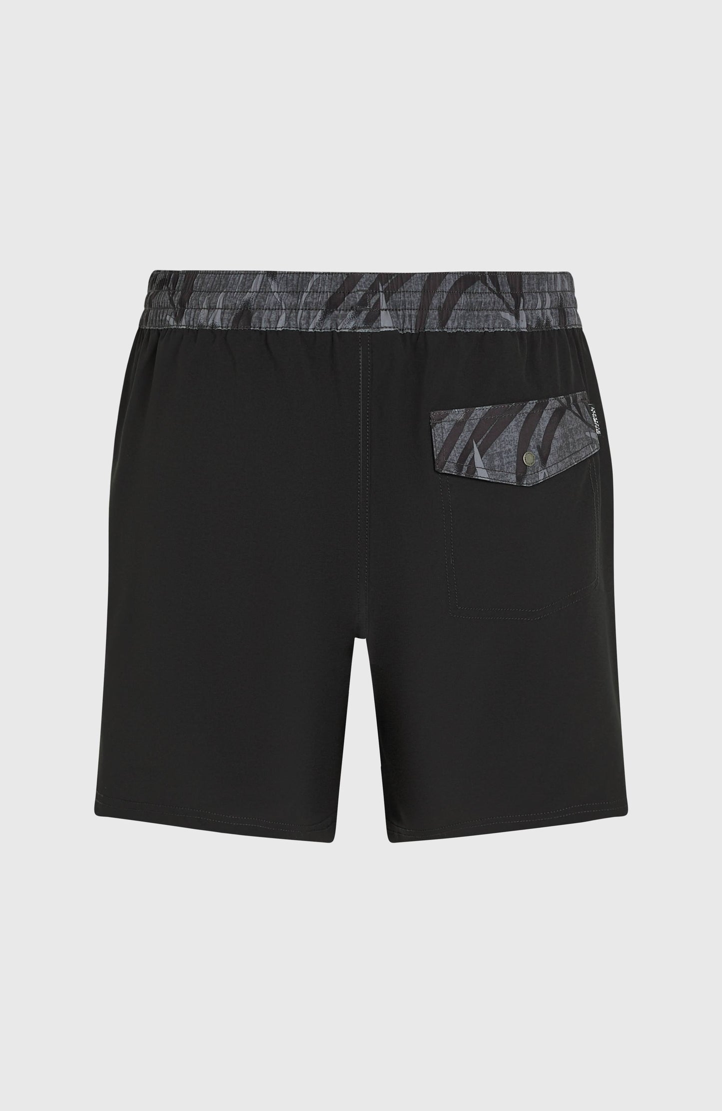 Men Pocket Print 16'' Swim Shorts