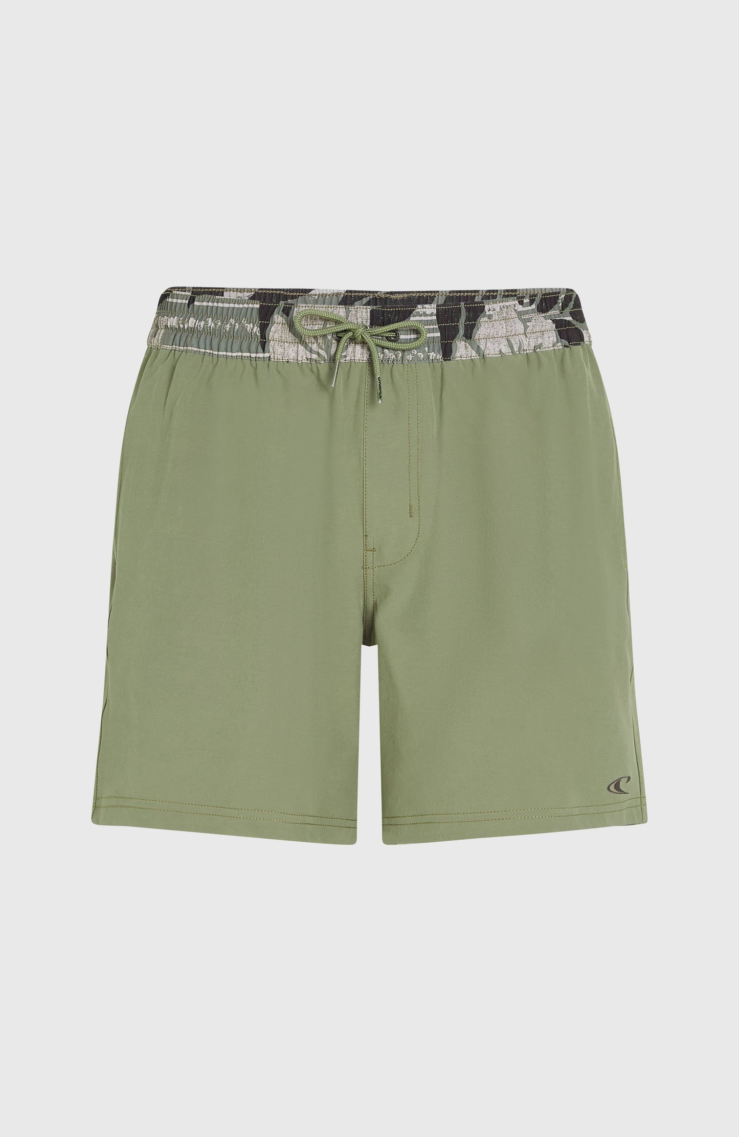 Men Pocket Print 16'' Swim Shorts