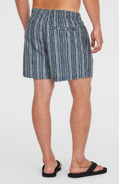 Men Cali Print 15'' Swim Shorts