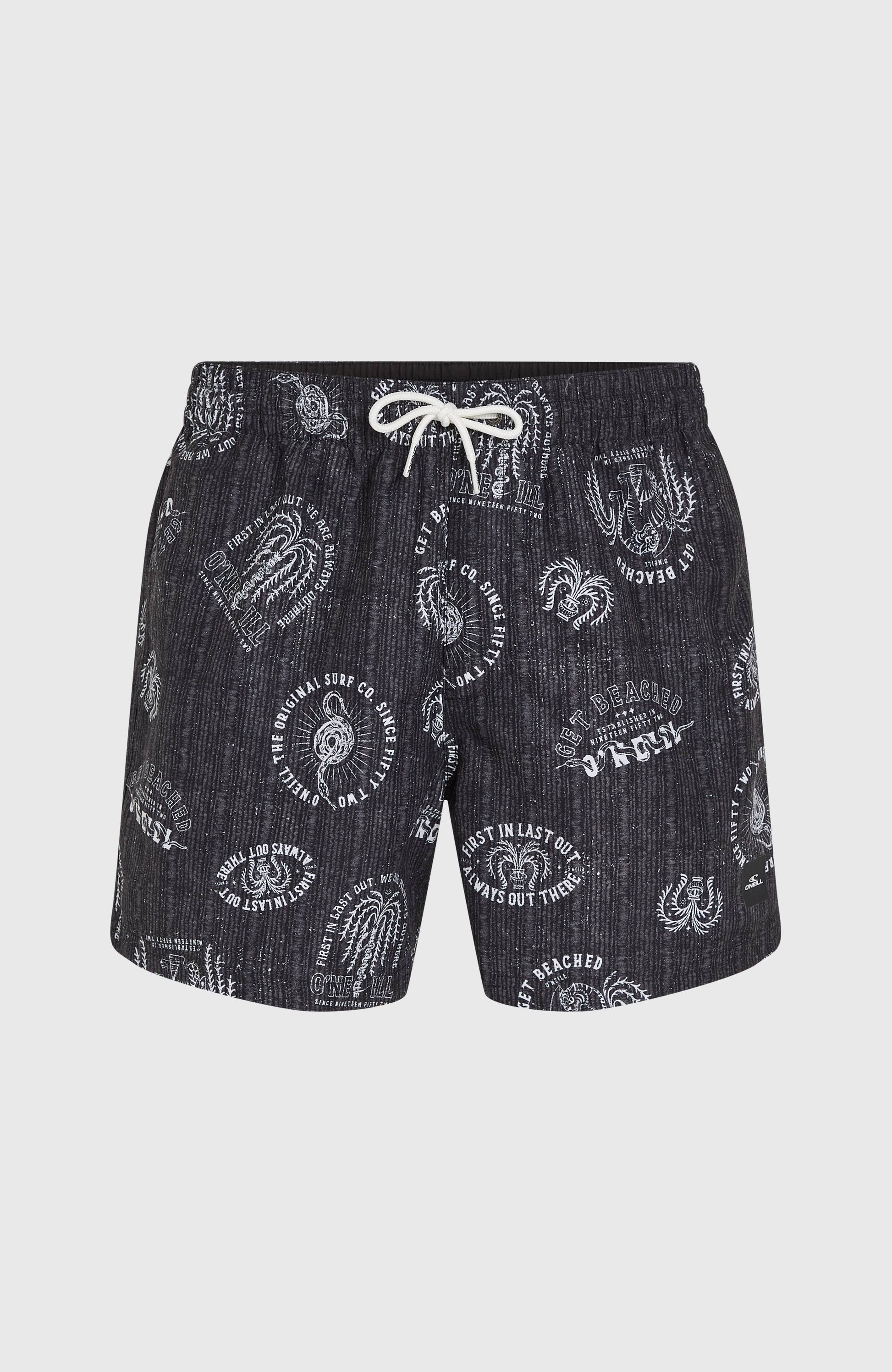 Men Cali Print 15'' Swim Shorts