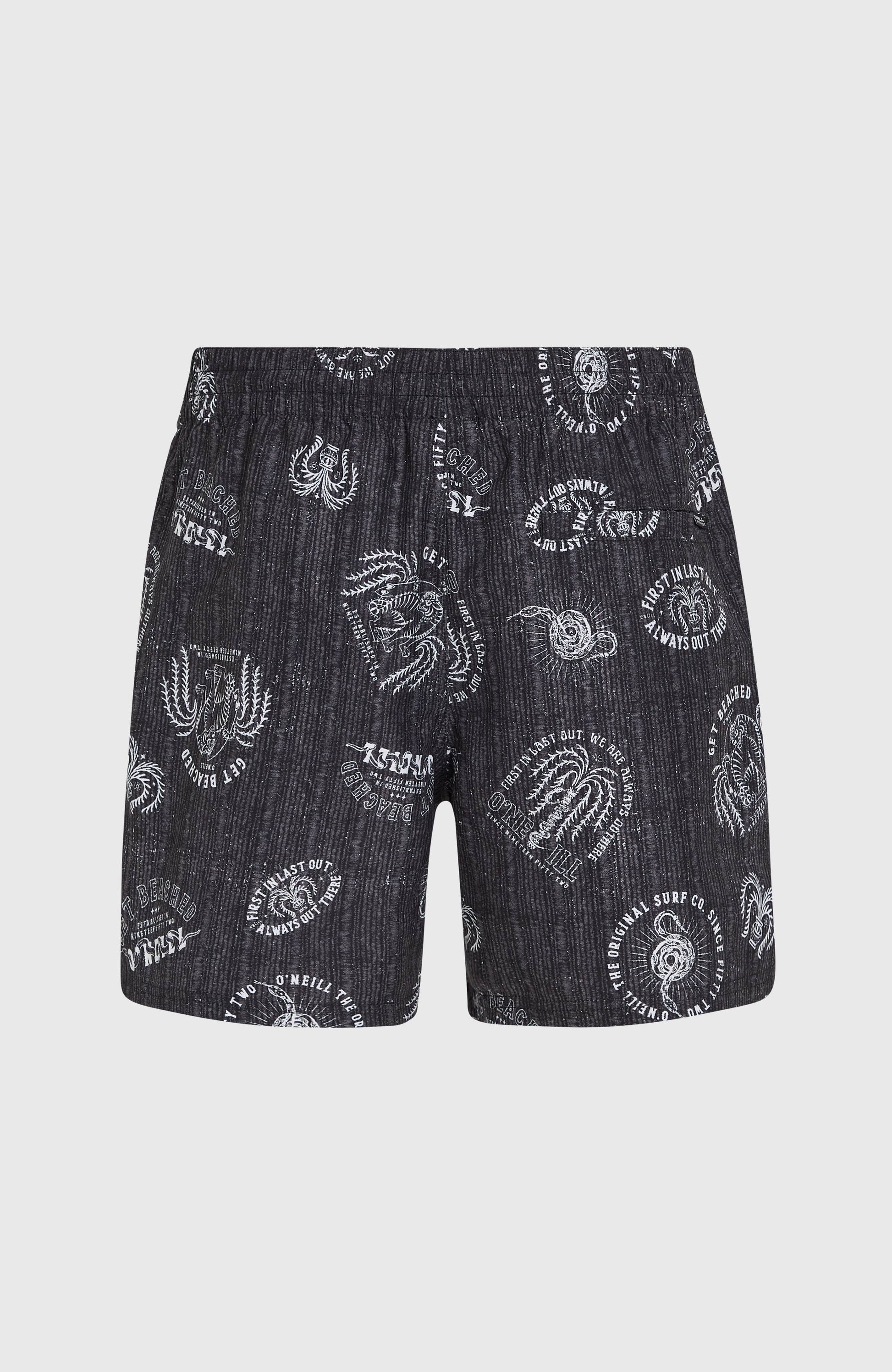 Men Cali Print 15'' Swim Shorts