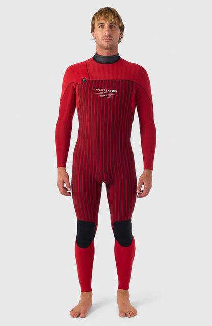 Men|Wetsuits Hyperfreak Fire 5/4mm+ Chest Zip Full Wetsuit