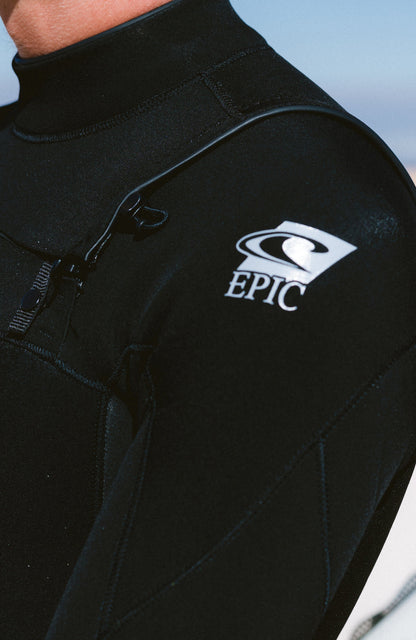 Men Epic 4/3mm Chest Zip Full Wetsuit