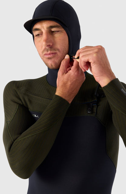 Men|Wetsuits O'Neill Men Hyperfreak 5/4mm Chest Zip Full Wetsuit with Hood Men – O'Neill